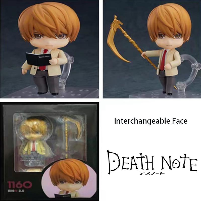 

Тетрадь Ягами Лайт L Лоулайт Фигурка Экшн Сменное Лицо Игрушка Подарок Модель LightYagami