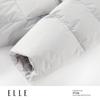 ELLE Women's 90% Duck Down Loose Hooded Puffer Jacket