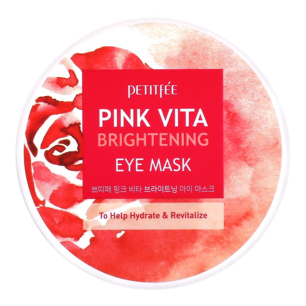 PINK VITA BRIGHTENING EYE MASK, 60 Count, 70G