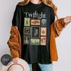 Vintage Y2k Short Sleeve Bestseller Twilight Print T-shirt Fashionable Casual Loose Streetwear Cotton T-shirt Hip Pop Top Unisex