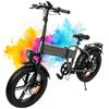 TODIMART 20" Opvouwbare Elektrische Fiets, 250W/48V 13Ah, 65Nm koppel. 7-traps versnellingen, dubbele schijfremmen, afneembare accu. Ideaal voor dagelijkse woon-werkverkeer.