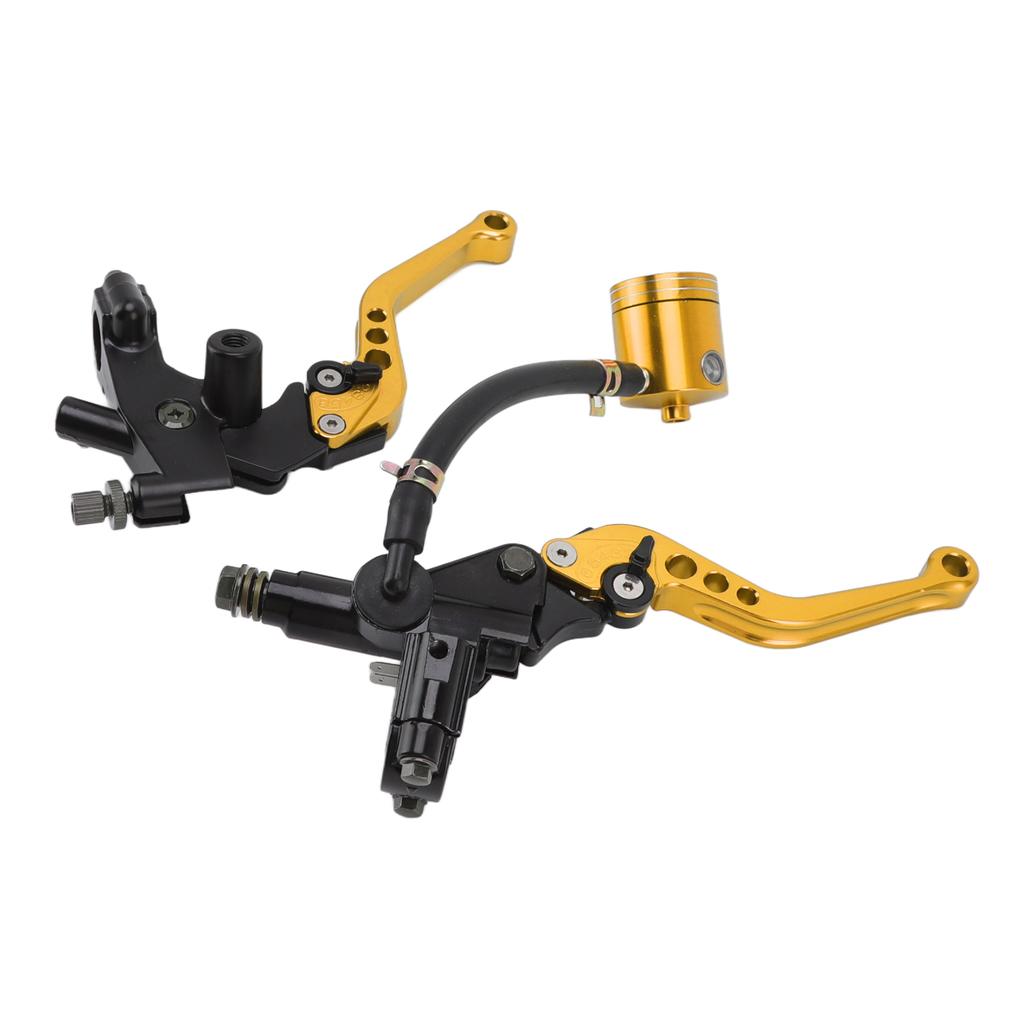 1 Pair Brake Pump Lever Aluminium Alloy Motorcycle A essories Replacement for
