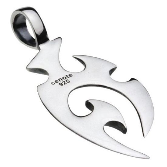 Tribal Maori Pendant Silver P0379 [Cenote] [925 Accessories]