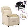 Day and Night - Day and Night Cream White Faux Leather Power Recliner