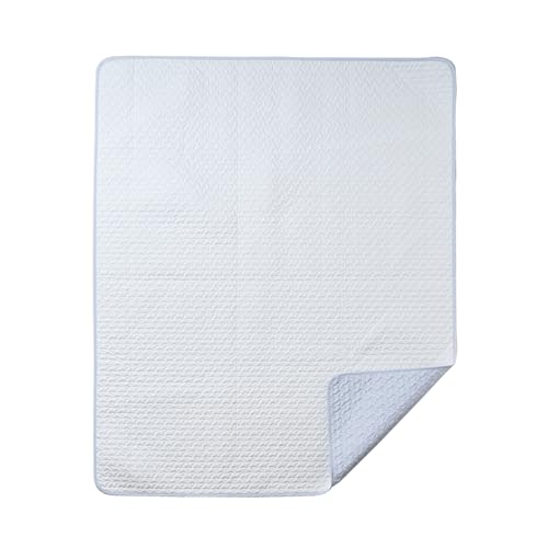 10mois Ivel Quilted Mat, Powder Blue, 24251002