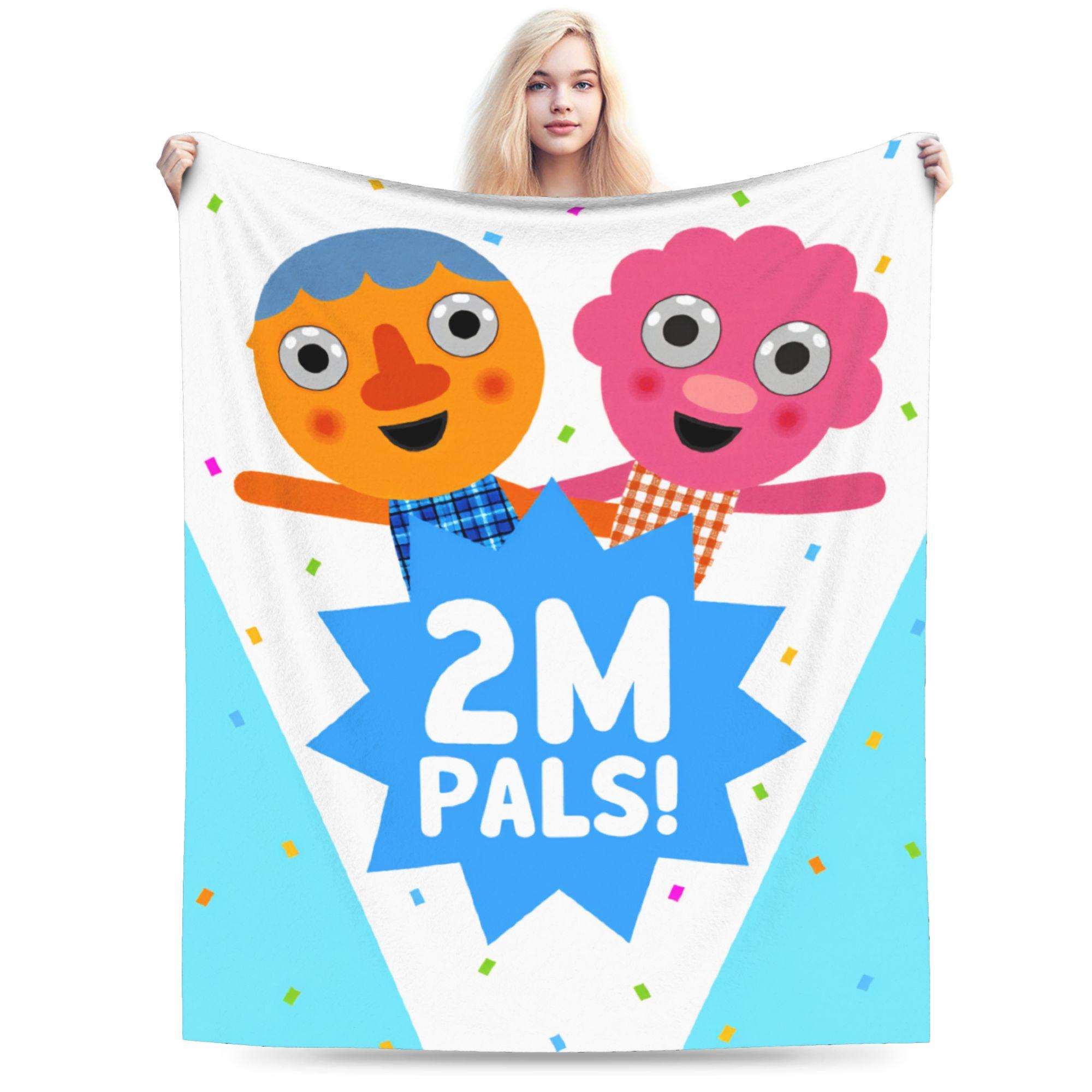 

Noodle & Pals Blanket Super Simple Face Warm Soft Graphic Plush Throw Blanket For Children Living Room Flannel Bedspread Bed 80x60in