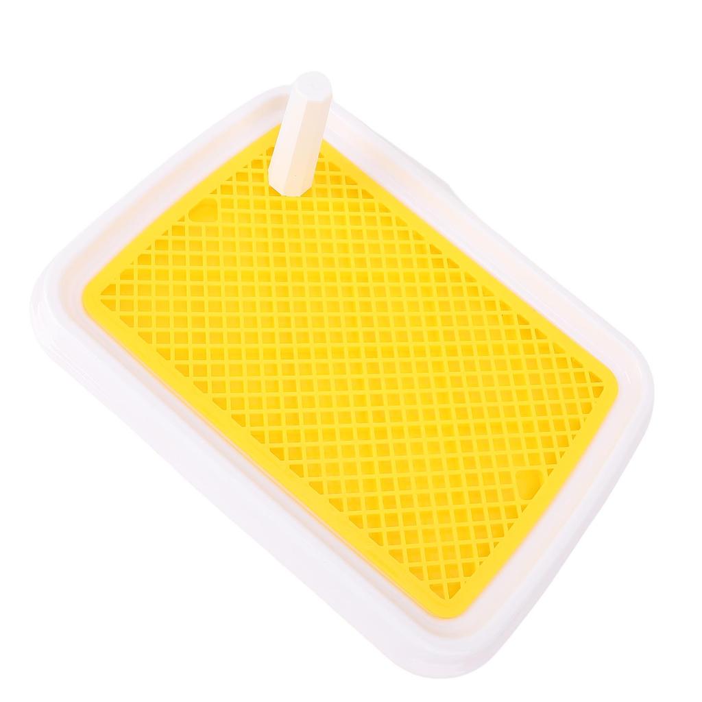 Dog Toilet High Fence Odor Proof Easy To Clean Plastic Pee Pad Holder Pet Potty Tray for Small Dogs