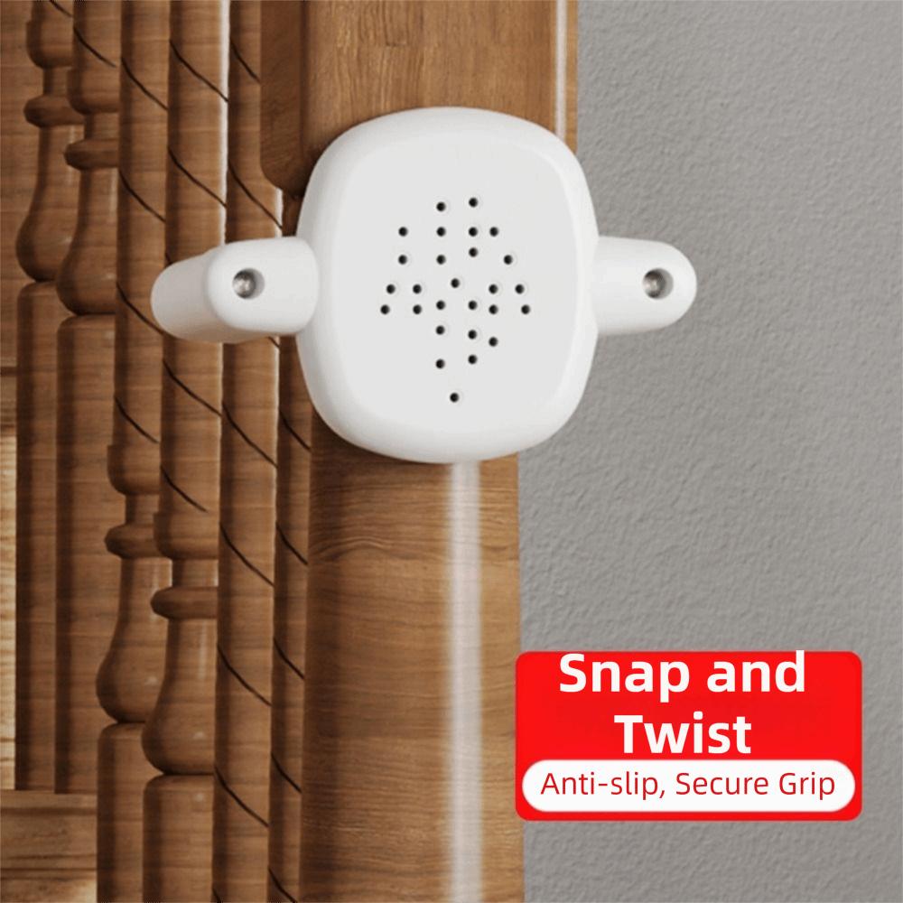 2 Pièces Adaptateur de Montant pour Barrière Bébé à Pression Kit de Base pour Barrière d'Escalier Rétractable Sécurité Bébé