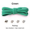 No tie Shoe laces Elastic laces Sneakers Flat Shoelaces without ties Quick Shoelace for Shoes Kids Adult One Size fits All Shoes