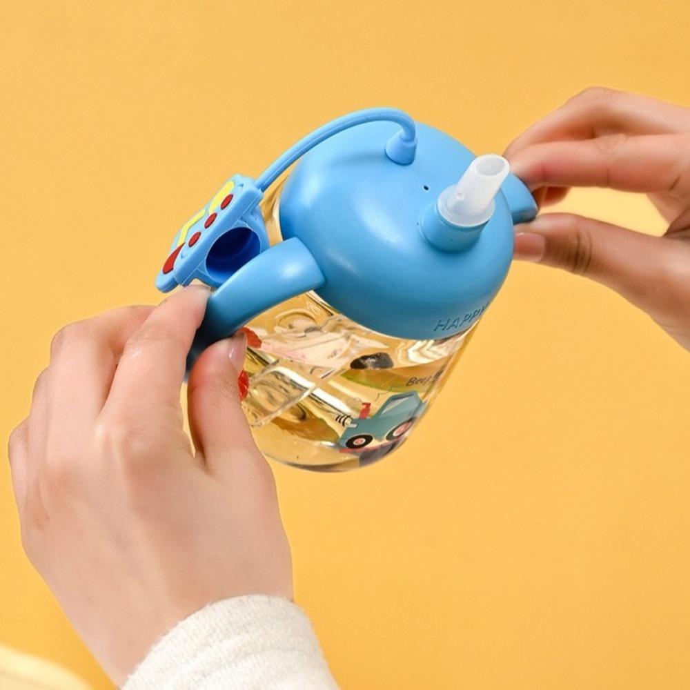 Cartoon Baby Drinking Cup 350ml Toddler Milk Cup Creative Baby Feeding Bottle  Baby