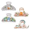 2025 Cute Creative Cartoon Hair Claw Boat Dragon Large Hair Claws Japanese Cat  Claw Clip Hair Accessories For Women