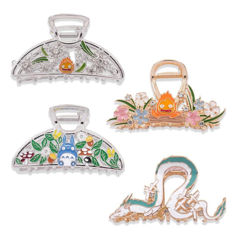 2025 Cute Creative Cartoon Hair Claw Boat Dragon Large Hair Claws Japanese Cat  Claw Clip Hair Accessories For Women