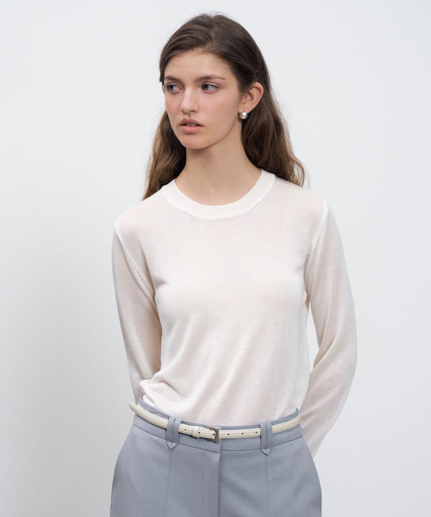 RENEJ Soft Basic Round Knit