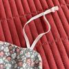 Spring/Summer Washed Cotton Lace Quilt Bedspread Set - 4 Pieces, Machine Washable