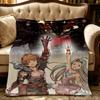 Game G-Granblue Fantasy-y Throw Thick Comfort Flannel Quilt, Multi-scene Use Indoor Outdoor Daily Nap