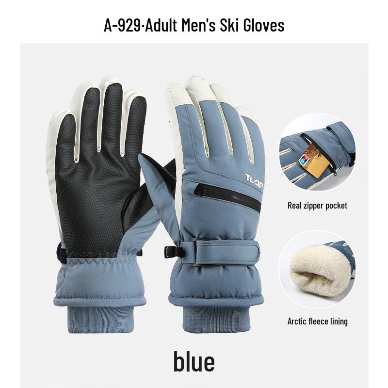 BLPE Winter Warm Ski Gloves One Size