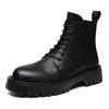 Business Thick Soled Men's Boots Trendy Classic Versatile Styles Leisure and Fashion Party Adult Office Outdoor Motorcycle Shoes
