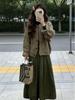 Luxurious Knit Sweater & Skirt Set for Women - New Year Fashion