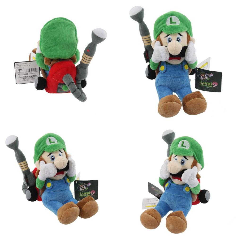 Delightfully Soft 18cm Super Mario Bros Luigi Plush Doll For Kids And Collectors
