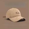 Distressed Perforated Duckbill Cap Cotton Baseball Cap Embroidery Adjustable Deep Fit Baseball Cap For Big Head Daily Hiking