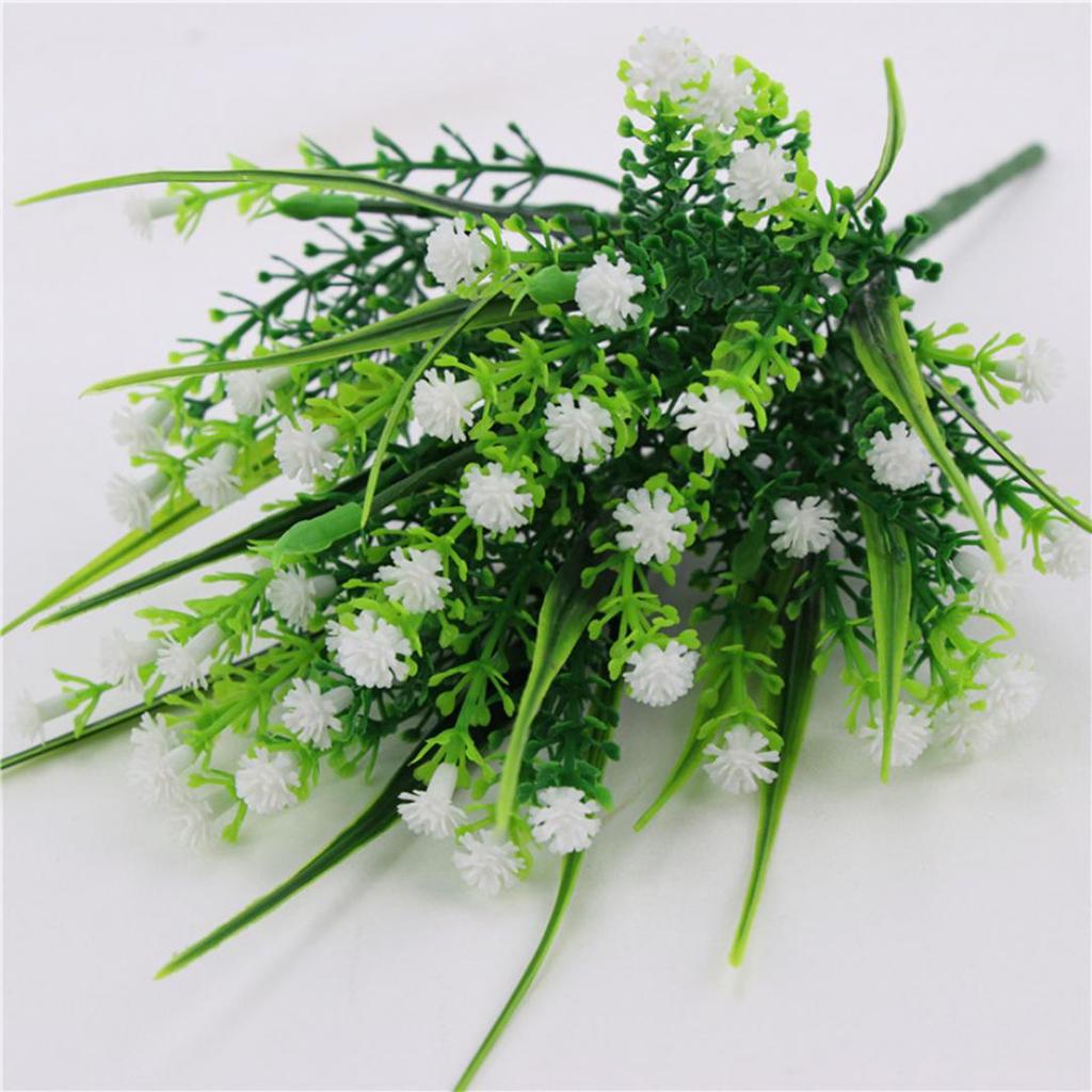 1Pc Durable Babysbreath Artificial Flowers Waterproof Faux Plant Shop Home Decor