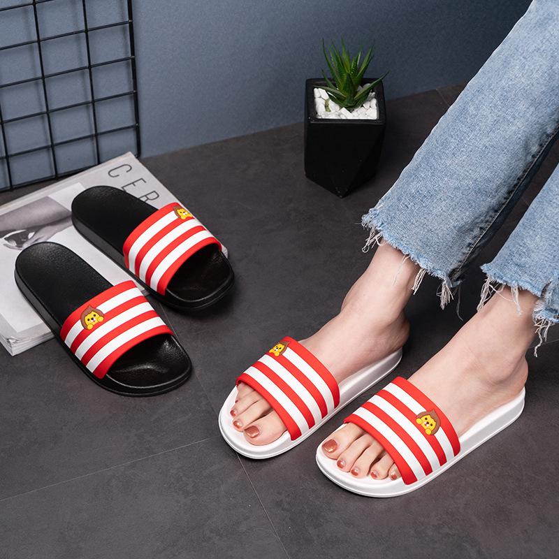 Unisex Sommer Kühl Rutschfest Indoor/Outdoor Hausschuhe - Ein-Riemen Design für Paare