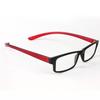 Schwarz&Roter Rahmen Kunststoffbrille Lesebrille Alterssichtigkeit Brille