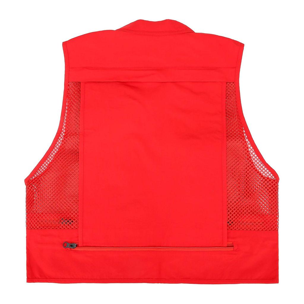 Breathable Mesh Sports Fishing Vest with Multi Pockets for Outdoor Use