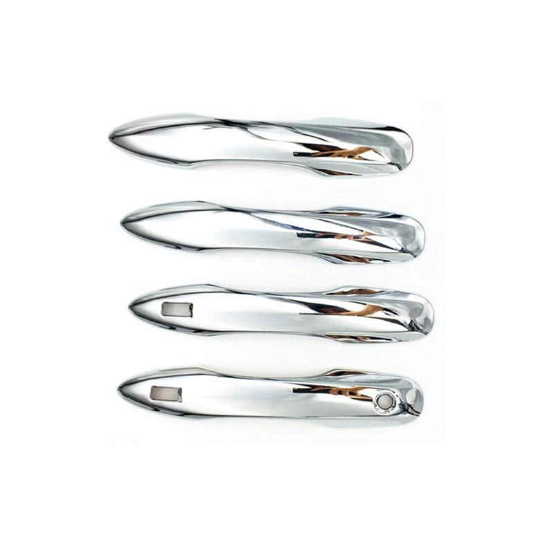 DT08 4PCS ABS Chrome Door Handle Cover Protective Covers Trims For Toyota Corolla Cross Car-Styling Accssories