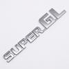 1PC 3D ABS SUPER GL Letter Emblem Decal Rear Trunk Badge Sticker