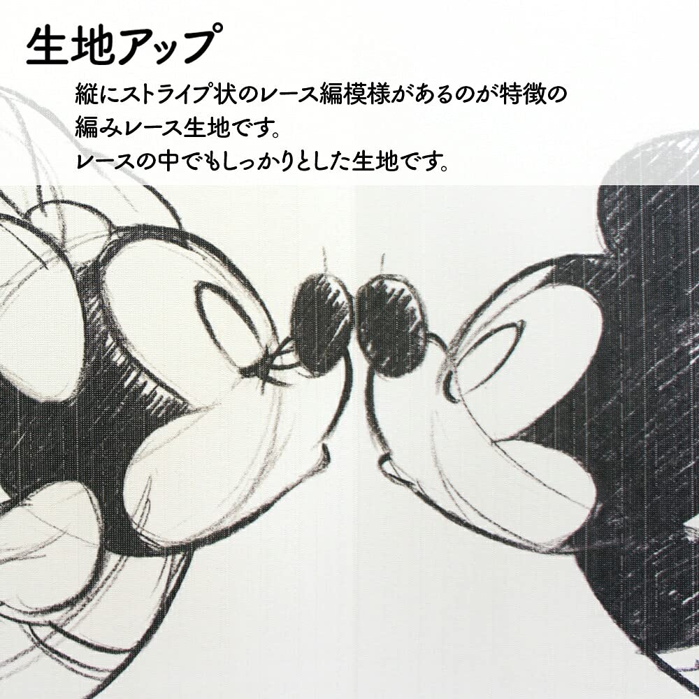 Noren Kobo Disney Mickey Minnie Tapestry Poster Goods Noren Curtain Room Divider 85cm Wide x 150cm Long 95701 &