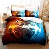 Naruto Bedding Set Quilt Cover Uchiha Sasuke Pillowcase Anime Kakashi Decor Bed Spead Bedroom Duvet Cover Bedding Suit Kids Gift