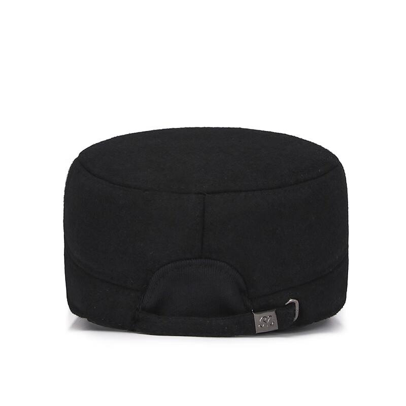 ZHENYUEQI Senior Winter Warm Earflap Duckbill Cap