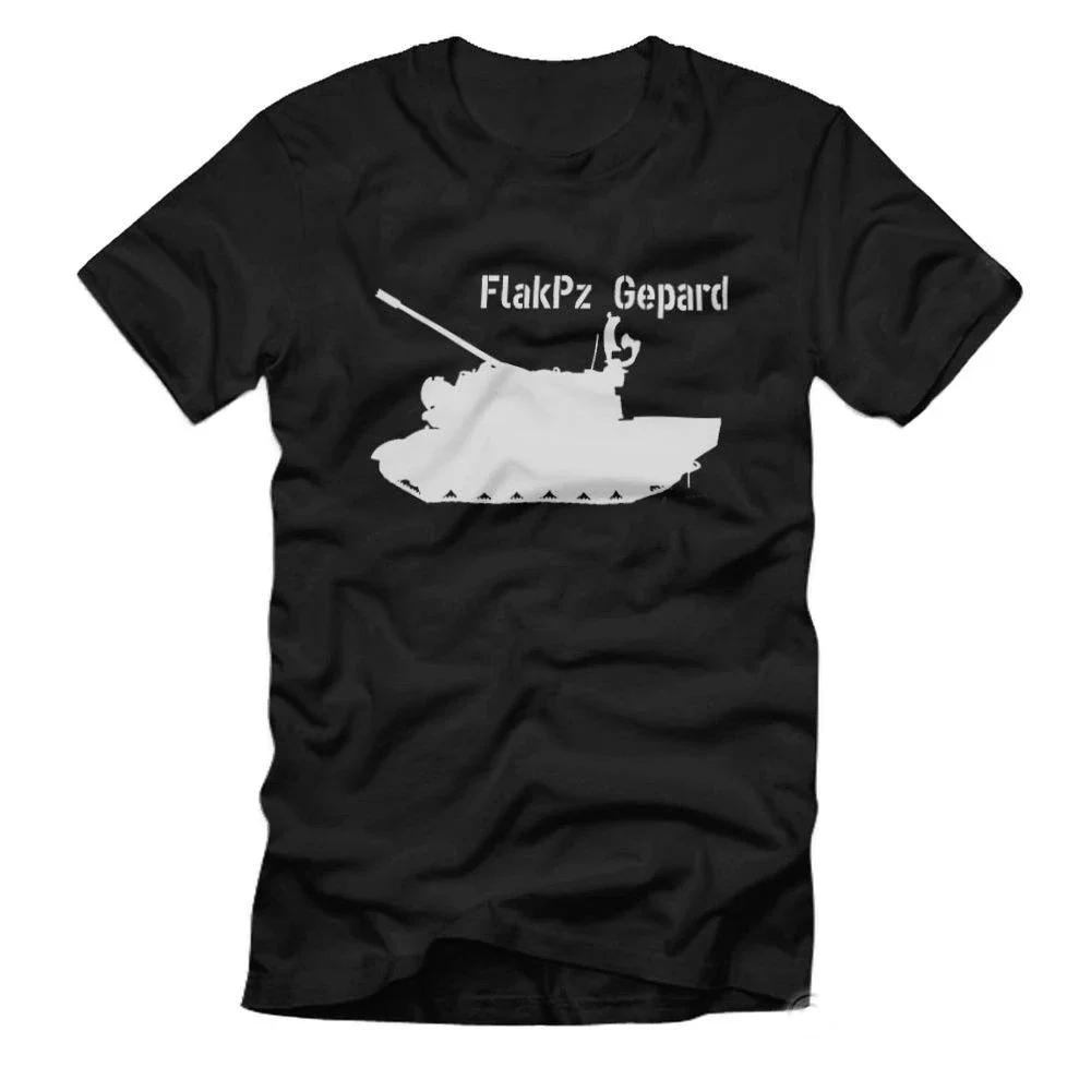 

FlakPz Gepard FlugabwehrkanonenPanzer Flugabwehr Des Heeres TShirt Summer Cotton Short Sleeve ONeck Mens T Shirt New S3XL 4XL