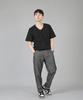 Seinteukeulu Bridgefill Elastic Waist Pants Bwd-324 Gray Black Denim Whs