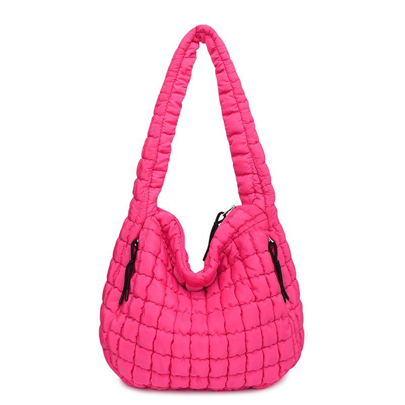 Pleated Cloud Bag 2025: Large Cotton Tote, Korean Style Crossbody & Shoulder Bag