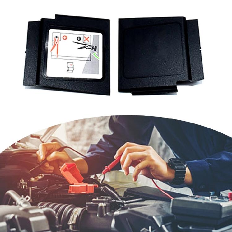 Set of 2 Battery Terminals Covers Plastic Battery Terminals Caps Dustproof Battery Cover easy installs Battery Cover for