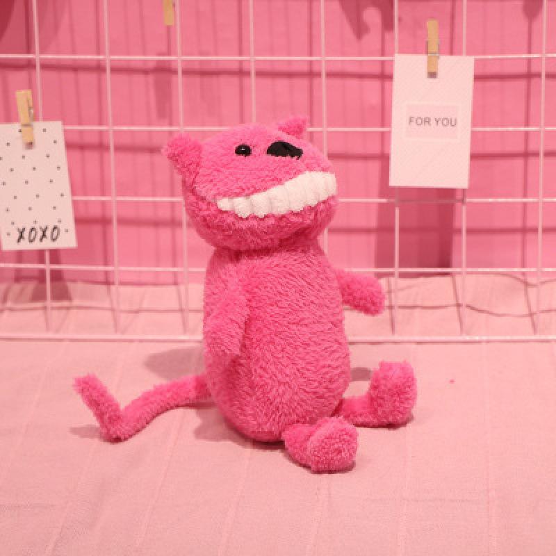 The same smiling big tooth doll, creative plush toy with hand gift, grab machine doll, throw cloth doll
