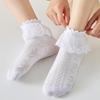 Baby Cotton Socks Kids Girl  Soild Color Baby Thin Mesh Socks for Girls Lace Fashion Soft Beauty Toddler Children's Sock Summer