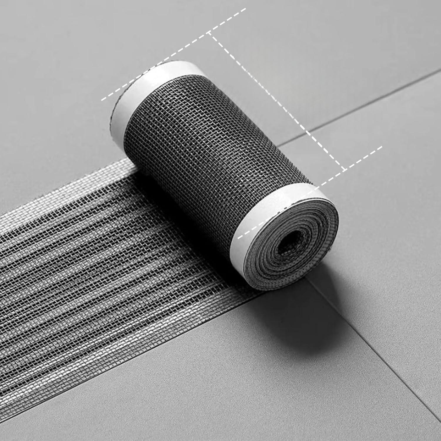 

1 Roll 5m/196.85in Disposable Cuttable Bathroom Floor Drain Sticker Shower Sewer Mesh Filter Hair Catcher Kitchen Sink Sewer 7cm светло-серый