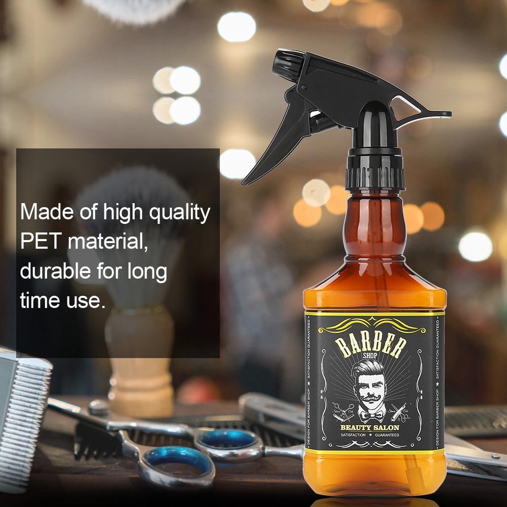 

300 мл многоразового парикмахерского распылителя воды, винтажный распылитель для волос, инструмент коричневого цвета