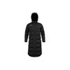 Knee-Length Warm Windproof Hooded Long Design Fashion Down Jacket Men Outerwear Black AYMP177