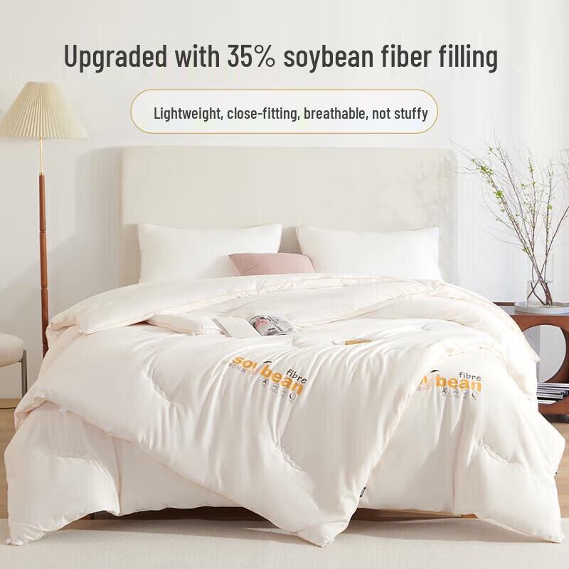 

Dohia Class A Antibacterial Soybean Fiber All-Season Mother-Child Quilt