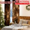 Set Of 2 Modern Flat Printing Goldencelebration Minimalist Curtains Prints Room Decor Curtain Light Filtering Polyester