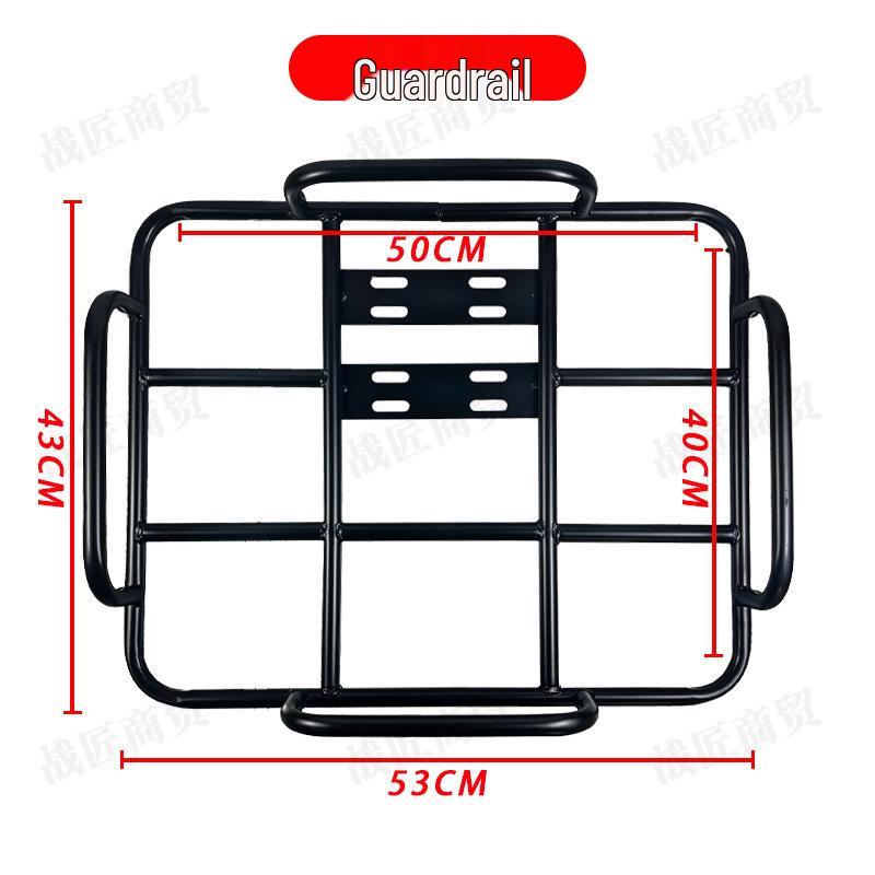 Universal Motorcycle Cargo Rack for Electric Bikes and Motorcycles - Fixed Rear Tail Bracket for Riders