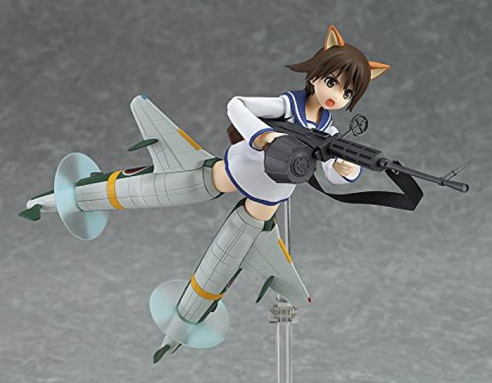 Figma Strike Witches Film: Yoshika Miyafuji Shinden ver. Maßstabslose, mit ABS und PVC bemalte Actionfigur