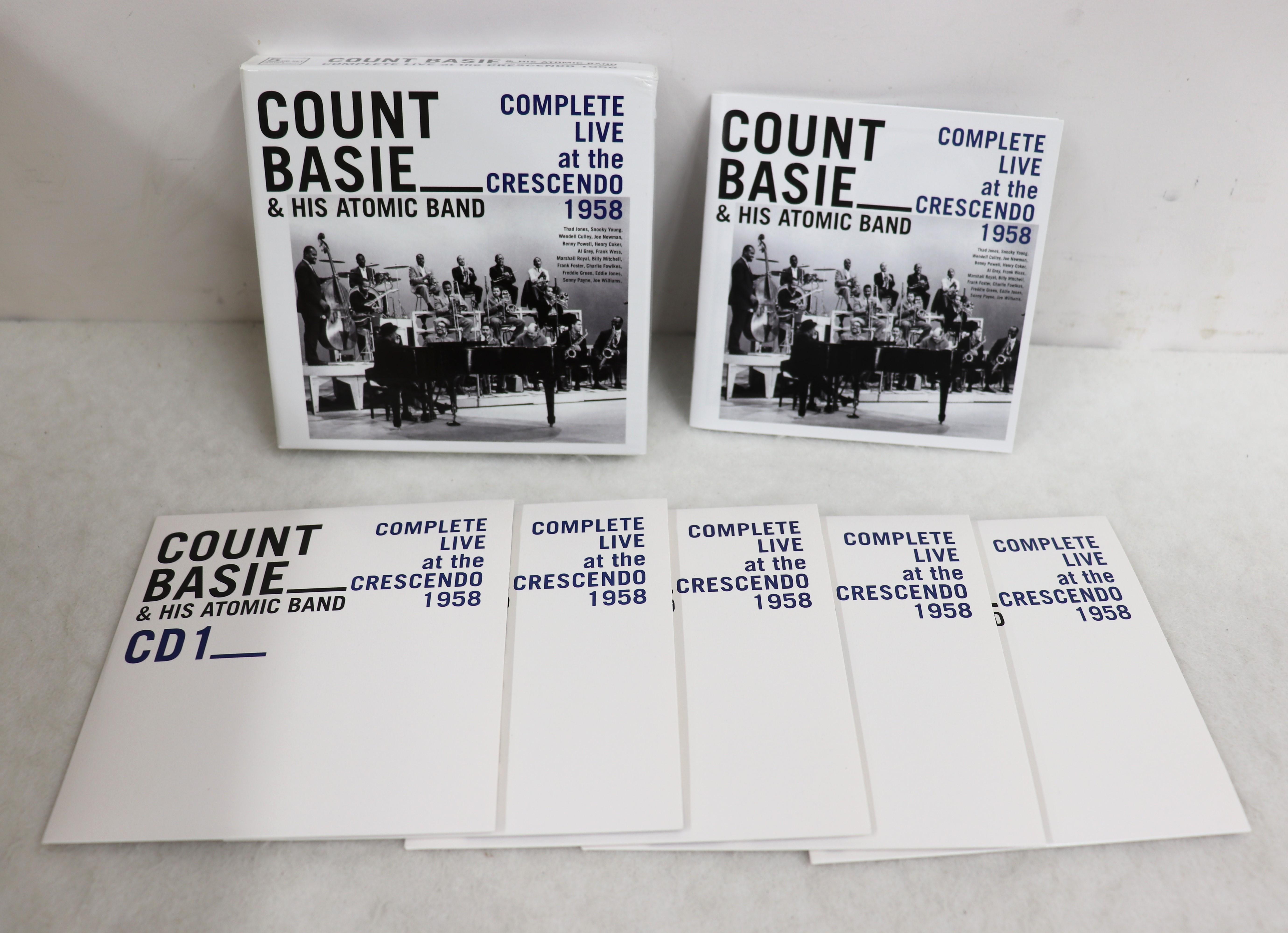 

CD COUNT BASIE - Complete Live At The Crescendo 1958 870245 PHONO 2016 Europe Jazz Used