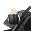 Universeller Kinderwagenbecherhalter Verstellbarer Flaschenorganisator für Buggy Kinderwagen Rollstuhl Gehhilfe Getränkehalter