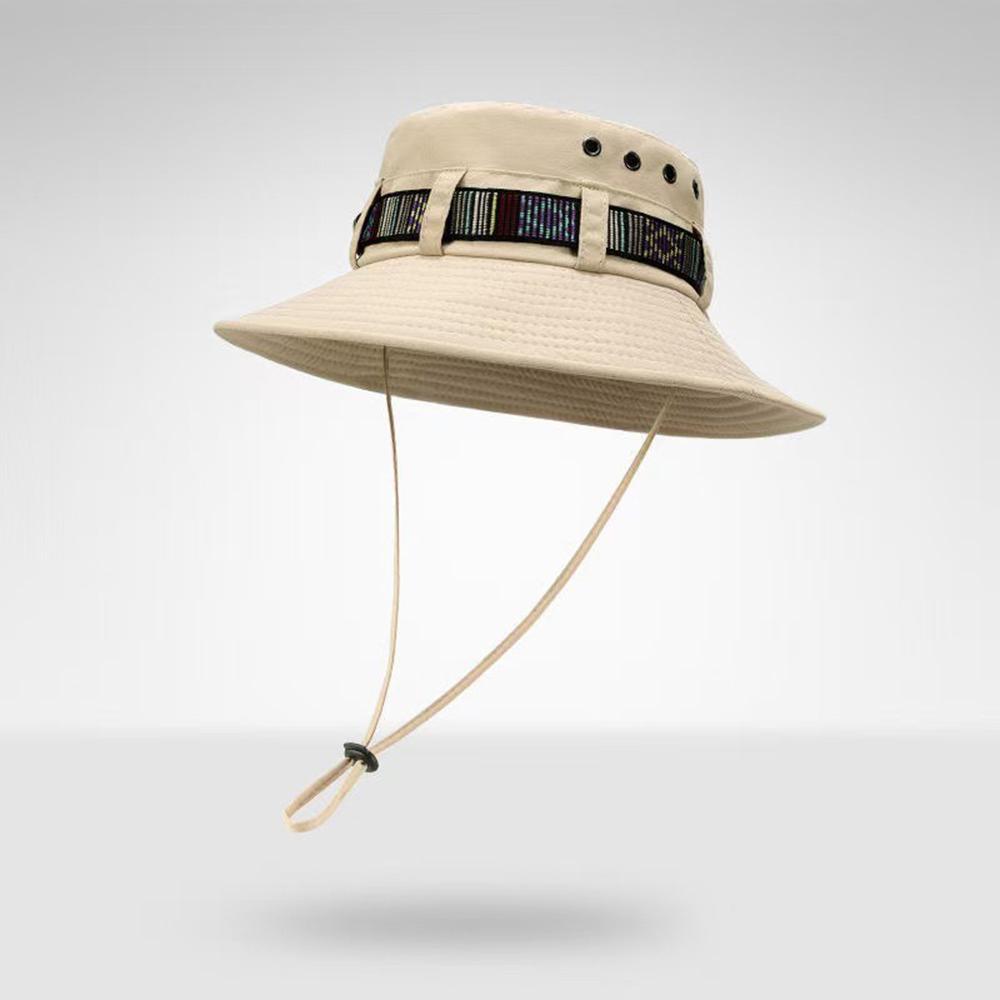 Summer Men Bucket Hat Outdoor Uv Protection Wide Brim Panama Hunting Hiking Hat Adjustable Mesh Fisherman Hat Women Beach Cap
