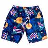 Beach Shorts Youth Hawaiian Shorts Mesh Swim Trunks Slim M